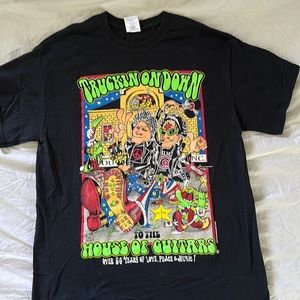House of Guitars Limited Edition Truckin’ on Down T-Shirt -Never Worn